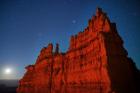 Moonrise Fortress Bryce Canyon