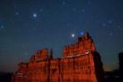 Stars over the Fortress - Bryce Canyon
