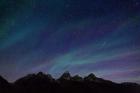Stars over Teton Range