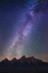 Stars over Tetons 5114