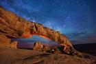 Sunset Arch Milky Way Sky Escalante