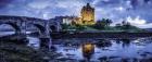 Fairytale Castle Twilight Panorama