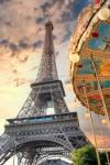 Eiffel Tower and Carousel I