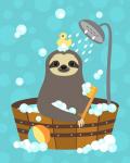 Bathing Sloth