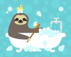 Scrubbing Bubbles Sloth