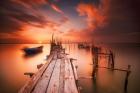 Red Sunset at Carrasqueira, Alentejo