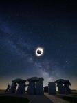 Eclipse at Carhenge