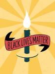 Black Lives Matter - Candle