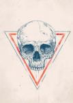 Skull in Triangle No. 2