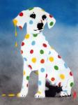 Damien's Dotty Spotty Dawg - Blue