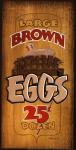 Large Brown Eggs