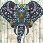Watercolor Mandala Elephant