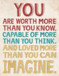 You are Worth More