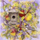 Chickadee & Apples