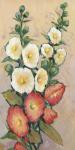 Red Hollyhocks II