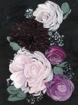 Dark & Dreamy Floral I