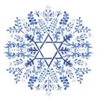 Indigo Hanukkah I