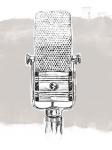 Monochrome Microphone I