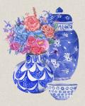 Delft Blue Vases I