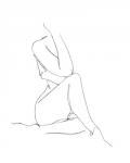 Nude Contour Sketch I