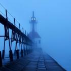 Lighthouse at Night I