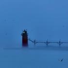 Lighthouse at Night II