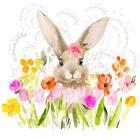 April Flowers & Bunny I