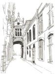 Pen & Ink Travel Studies III
