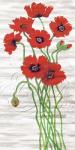 Red Poppy Panel I