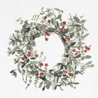 Holly Farmhouse Wreath I