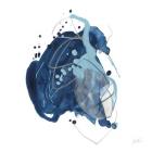 Blue Ink Blot I