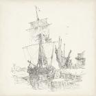 Antique Ship Sketch VII