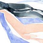 Watercolor Ribbon IV