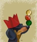 Dachshund, Party Trick Baubles