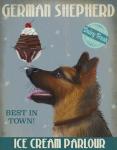 German Shepherd Ice Cream