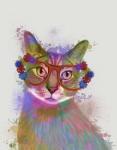 Rainbow Splash Cat 1