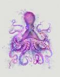 Octopus Rainbow Splash Pink