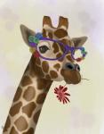 Giraffe and Flower Glasses 2
