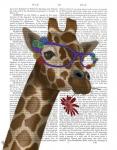 Giraffe and Flower Glasses 2