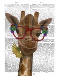 Giraffe and Flower Glasses 3