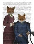 Fox Couple Edwardians