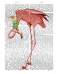 Flamingo and Cocktail 1