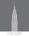 New York Chrysler Building Monochrome