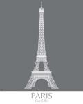 Paris Eiffel Tower Monochrome