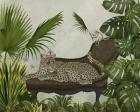 Leopard Chaise Longue