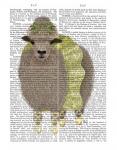 Ballet Sheep 2 Book Print