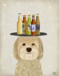 Labradoodle Blonde Beer Lover