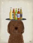 Labradoodle Brown Beer Lover