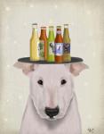 English Bull Terrier Beer Lover