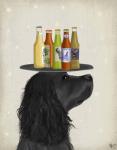 Cocker Spaniel Black Beer Lover